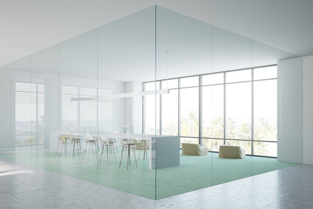 玻璃贴膜，让办公空间玻璃隔断焕发新生！