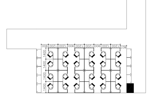 屏風(fēng)卡座辦公桌背靠背坐辦公家具案例展示-深圳佳賢電子.png